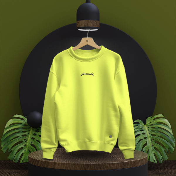 Young Yellow Neon POP Color Unisex Sweatshirt