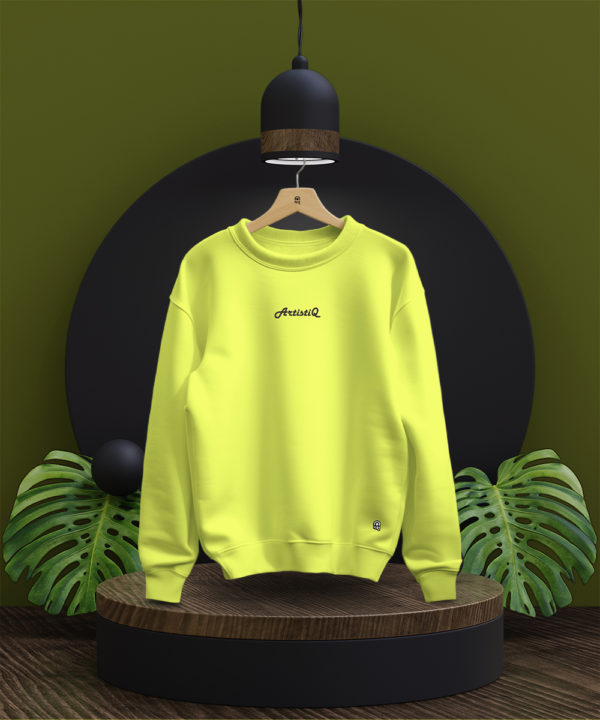 Young Yellow Neon POP Color Unisex Sweatshirt